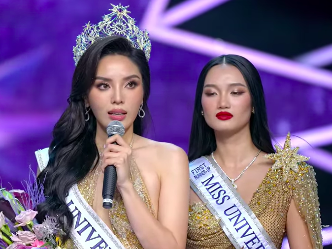 Cú đúp chưa từng có: Hoa hậu Việt Nam Nguyễn Cao Kỳ Duyên đăng quang Miss Universe Vietnam 2024