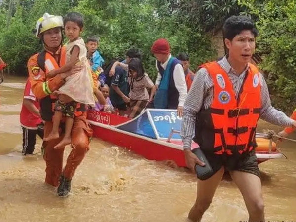 Bị ảnh hưởng nặng vì bão Yagi, Myanmar kêu gọi viện trợ