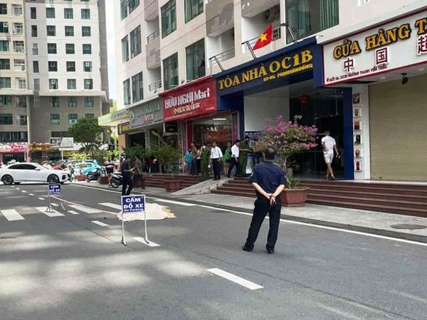Người đàn ông rơi từ tòa nhà Mường Thanh tử vong