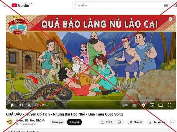 Kênh Youtube 'Những bài học nhỏ' gây phẫn nộ vì câu view từ nỗi đau Làng Nủ