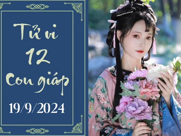 Tử vi thứ 5 ngày 19/9/2024 của 12 con giáp: Mão viển vông, Thìn kiêu ngạo
