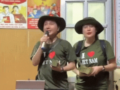Vợ chồng Vũ Luân - Phương Lê mang xe tải chở 10 tấn hàng đến Lào Cai