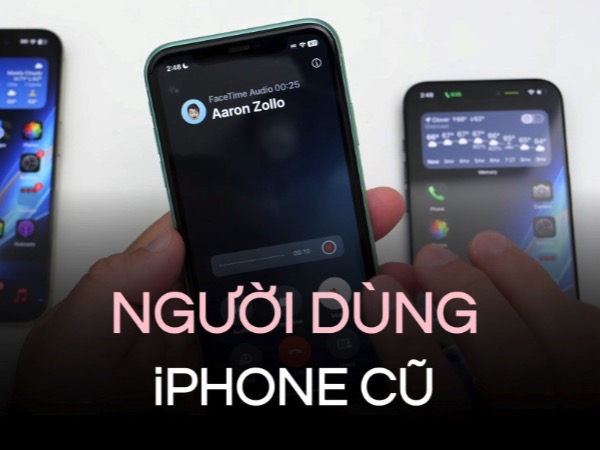 Người dùng iPhone cũ tại Việt Nam bất ngờ nhận tin vui