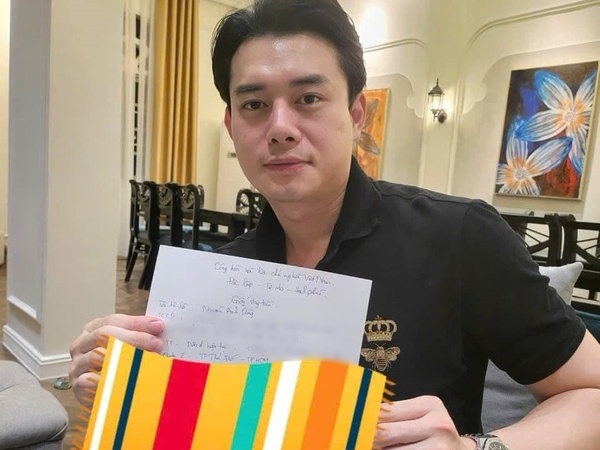 Xuất hiện hình ảnh diễn viên Anh Dũng 'Sống chung với mẹ chồng' viết giấy vay tiền?
