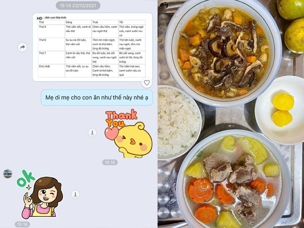 Nàng dâu khoe đoạn chat chuyện cơm cữ với mẹ chồng, ai tinh tế lắm mới biết sao bà mẹ này cưng con dâu vậy