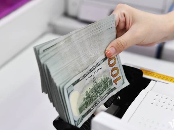 Giá USD ngân hàng đồng loạt lao dốc