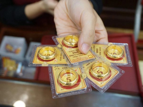 Giá vàng nhẫn tiếp tục tăng mạnh, đuổi 'sát nút' SJC