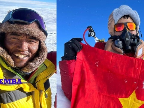 Nguyễn Mạnh Duy - người Việt Nam đầu tiên chinh phục đỉnh núi Manaslu cao 8.163 m