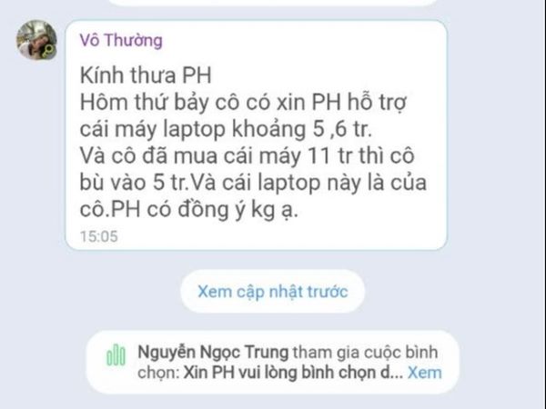 Không bố trí đứng lớp cho cô giáo 'xin phụ huynh mua laptop bất thành, không soạn đề cương ôn tập'