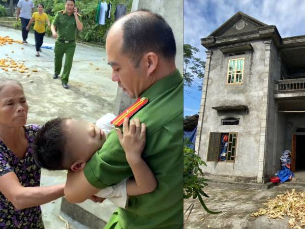 Gần 2 giờ 'nghẹt thở' giải cứu bé trai 5 tuổi bị người bệnh tâm thần dùng dao khống chế