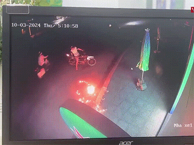 Bắt nam thanh niên ném 'bom xăng' vào trụ sở 3 ngân hàng