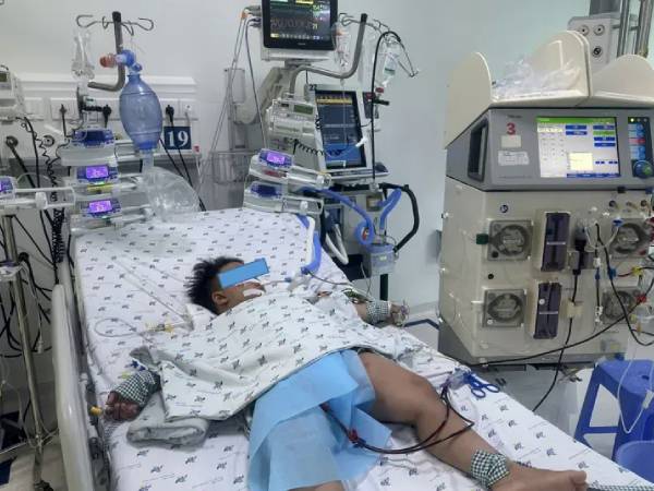Sau 2 ngày sốt, bé trai nguy kịch vì sốc nhiễm trùng, tổn thương đa cơ quan