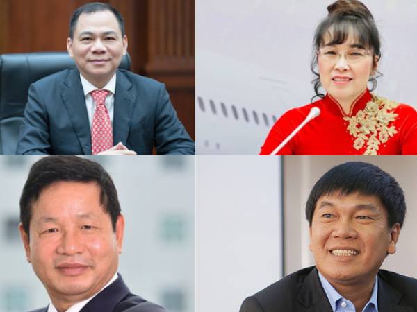 Chứng khoán 'lỡ hẹn' 1.300 điểm, tài sản của các tỉ phú Việt 'bốc hơi' hàng ngàn tỉ đồng