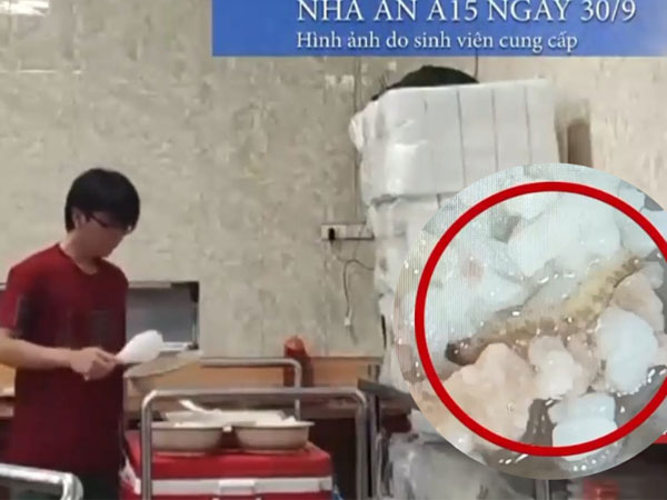 Vụ sinh viên phải ăn cơm canh thừa từ bữa trước, có nhiều dị vật bất thường: Đại học Bách khoa lên tiếng ngay trong đêm