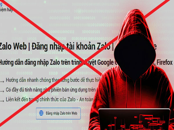 Hàng triệu người đang bị lừa bởi website giả mạo Zalo