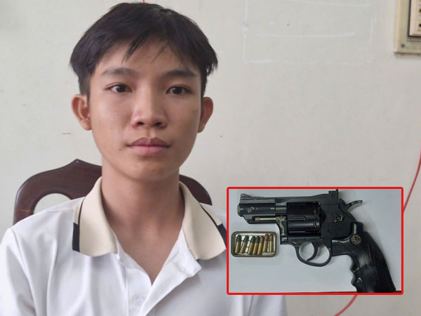 Mang súng Rulo từ Campuchia về phòng trọ bắn thử rồi 'ém' trong phòng ngủ