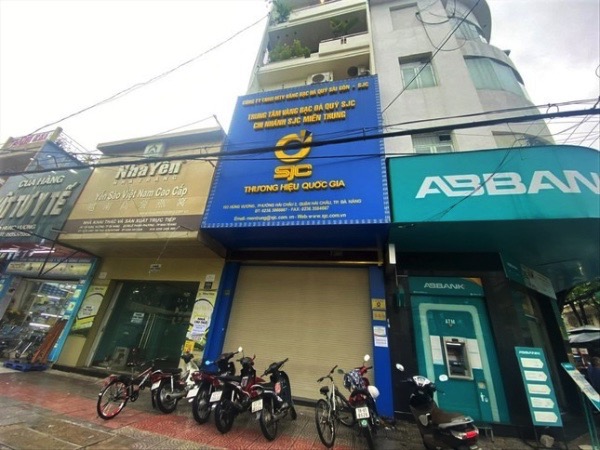Cửa hàng SJC tại Đà Nẵng tiếp tục 'tạm ngưng giao dịch'