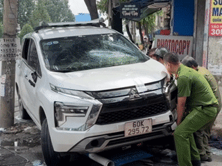 Hai nhóm thanh niên nổ súng, truy đuổi nhau trên đường phố ở Đồng Nai