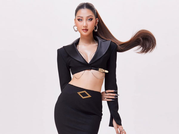 Quế Anh nói tiếng Thái trong phần phỏng vấn kín tại Miss Grand International