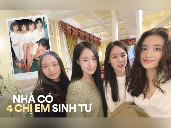 4 cô con gái sinh năm 2001, được đặt tên theo bộ tranh tứ quý của nguyên Phó giám đốc bệnh viện ĐH Y Dược TP.HCM