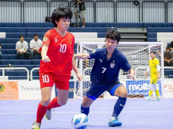 Đại diện Việt Nam gặp Thái Lan tại 'chung kết' vòng bảng giải Futsal nữ Đông Nam Á 2024