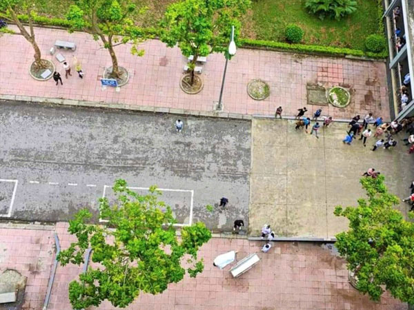 Nam thanh niên nhảy lầu sau khi treo cổ tự tử không thành