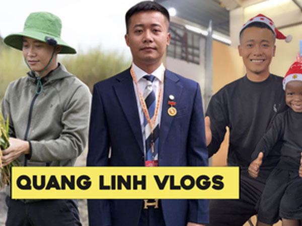 Hành trình gây kinh ngạc trong vòng 8 năm của Quang Linh Vlogs