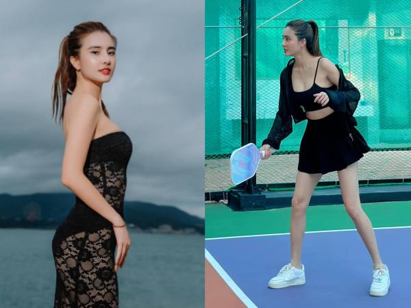 Em gái Công Vinh U40 vẫn trẻ như gái đôi mươi, vóc dáng nóng bỏng trên sân pickleball mới gây chú ý