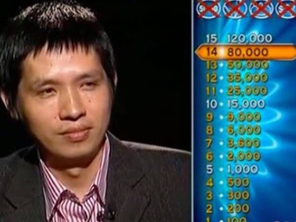 Người chơi đầu tiên phá kỷ lục 14 câu của 'Ai là triệu phú' nhờ... cãi lời vợ: Bạn còn nhớ câu hỏi khó nhằn ngày nào không?
