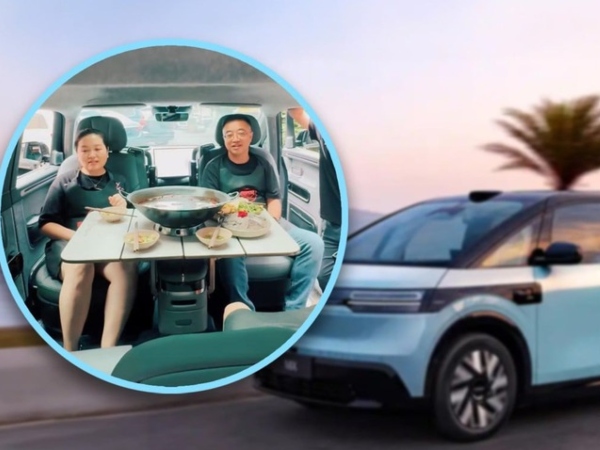 Xe điện Trung Quốc quảng cáo ngồi ăn lẩu bên trong, dấy lên lo ngại thiết kế 'ảo' quá đà có thể gây tai nạn chết người