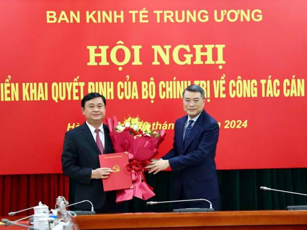 Ông Thái Thanh Quý làm Phó Trưởng Ban Kinh tế Trung ương