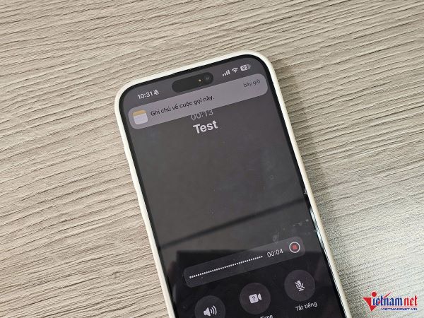 Cách ghi âm cuộc gọi iPhone với iOS 18.1