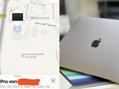 Làm mất MacBook Pro tại Đức, kiểm tra Find My thấy thiết bị đang ở Hà Nội