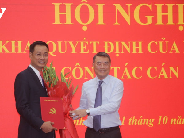 Tổng Giám đốc VTV Lê Ngọc Quang được phân công làm Bí thư Tỉnh ủy Quảng Bình