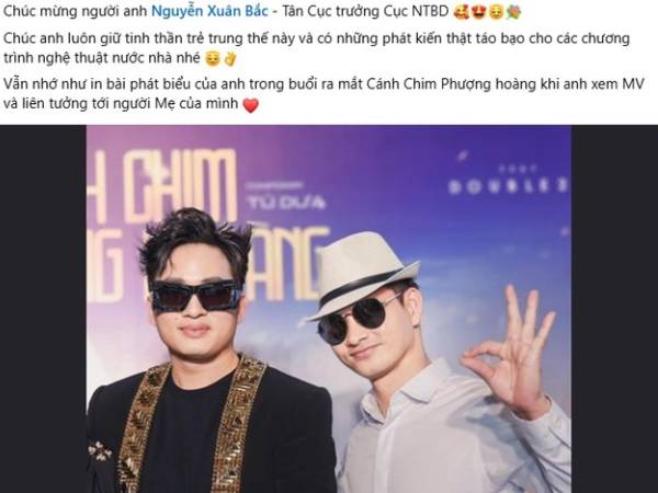 Nhiều sao Việt bày tỏ niềm vui, chúc mừng NSND Xuân Bắc làm Cục trưởng Cục Nghệ thuật biểu diễn