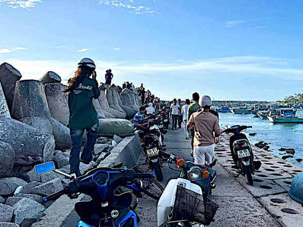 Phát hiện thi thể nghi là du khách mất tích khi chèo sup ở biển Phú Quý