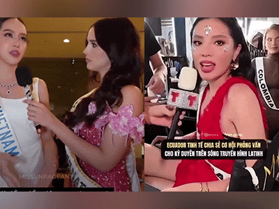 So sánh trình độ ngoại ngữ của Kỳ Duyên và Thanh Thủy: Người 'nuốt mic', người 'né mic'
