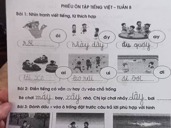 Bài tập tiếng Việt của học sinh tiểu học khiến nhiều phụ huynh 'khóc không thành tiếng': Tại sao lại có thể khó đến vậy?
