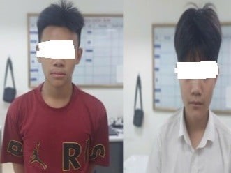 Tạm giữ hình sự nhóm học sinh lớp 7-8 cướp tài sản trong đêm ở Hà Nội