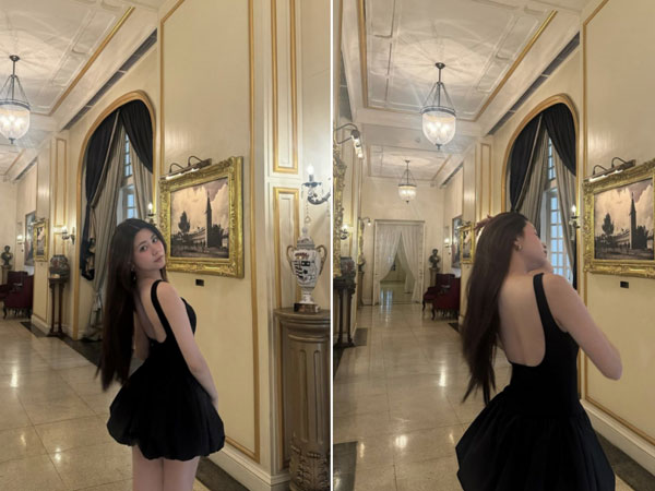 Bóng lưng của con gái út MC Quyền Linh trở thành tâm điểm chú ý
