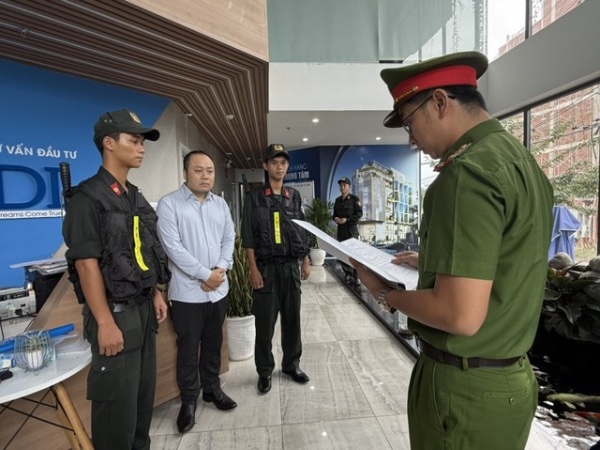 Ông Nguyễn Quang Hoàng, Tổng Giám đốc Công ty GFDI, lộ diện