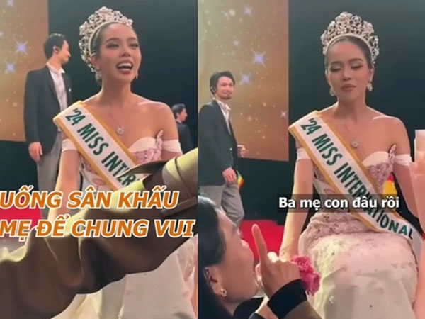 'Bố mẹ con đâu?' - câu hỏi đầu tiên của Hoa hậu Thanh Thủy sau đăng quang và chuyện xúc động phía sau