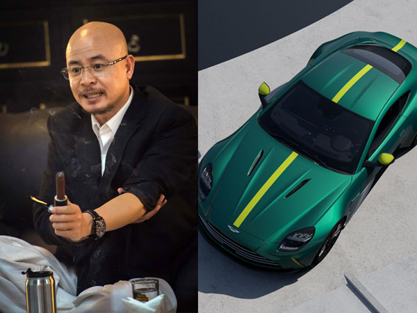 Aston Martin Vantage của 'Qua' Vũ ra mắt bản AMV24 đặc biệt