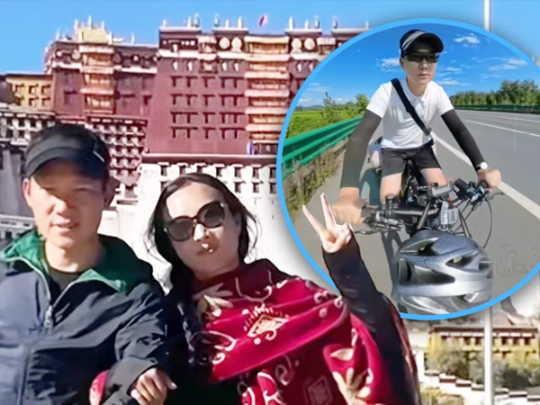 Đạp xe 4.400km trong 100 ngày để hàn gắn với vợ sau 2 năm xa cách
