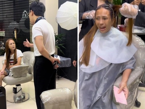 Quỵt tiền làm tóc: 'Chị đại quận 4' bị chủ salon dạy cho 1 bài học
