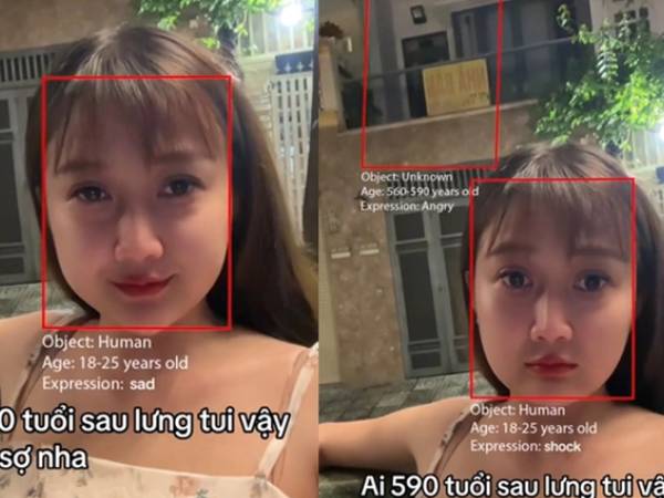 'Rùng mình' vụ cô gái giơ máy lên thì gặp ngay 'ai đó' 590 tuổi phía căn nhà sau lưng: Hé lộ lý do