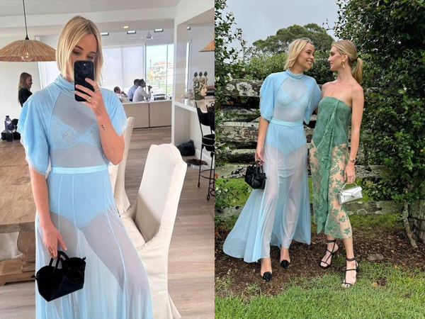 Nữ Influencer nhận nhiều chỉ trích vì ăn mặc phản cảm đến đám cưới bạn thân