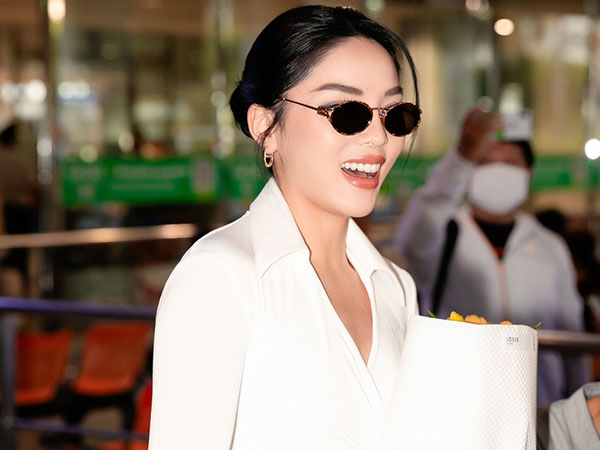 Kỳ Duyên lên tiếng giữa sân bay về những lời chê bai trong hành trình Miss Universe 2024