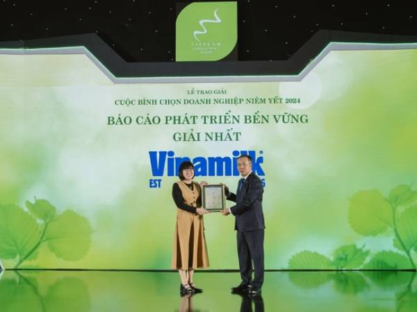 Vì sao Vinamilk liên tục được gọi tên tại nhiều giải thưởng về phát triển bền vững?