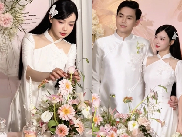 Danh tính cô dâu đẹp như 'xé truyện bước ra' trong đám hỏi hút gần 2 triệu lượt xem